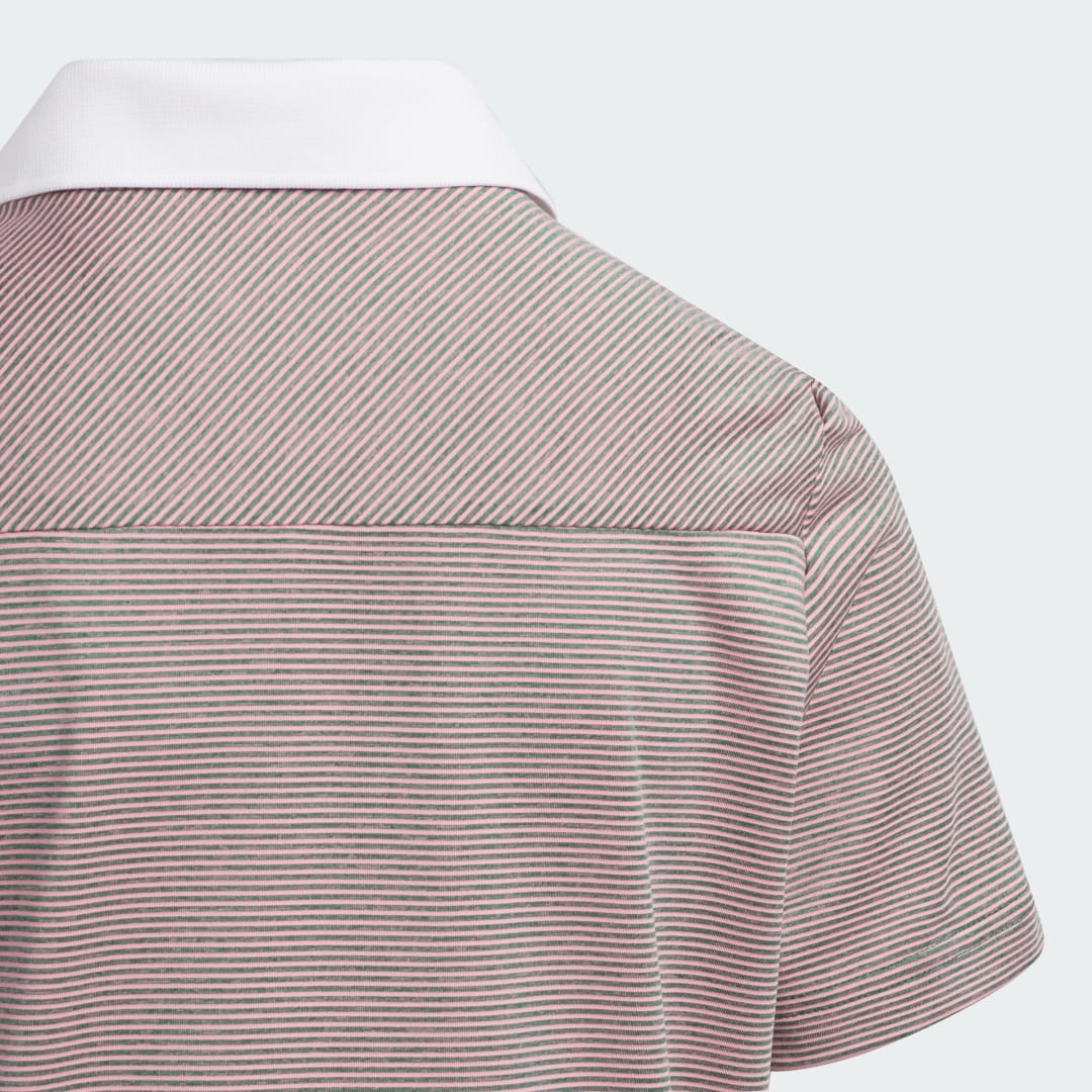 Adidas Ottoman Striped Poloshirt met Korte Mouwen