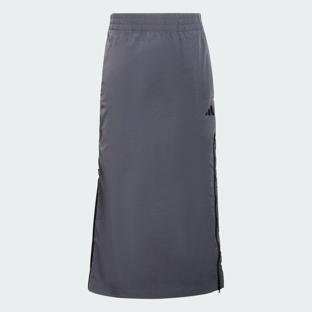 Jupe tissée City Tech zipée - vue 4