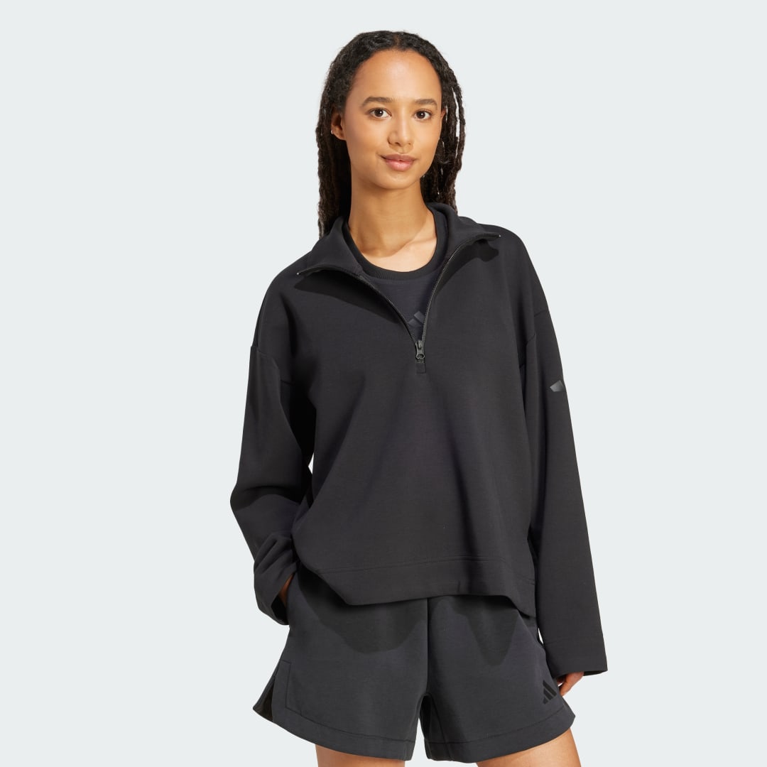 Adidas Soft Lux Quarter-Zip
