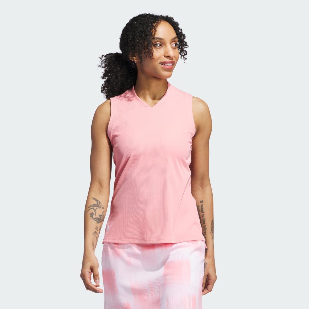 adidas Ultimate365 Sleeveless Polo Shirt