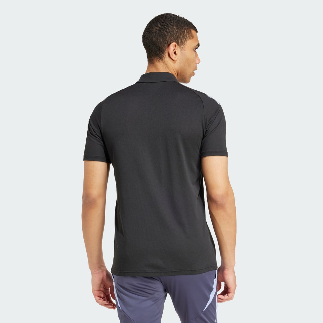 Adidas All Blacks Rugby Poloshirt met Korte Mouwen