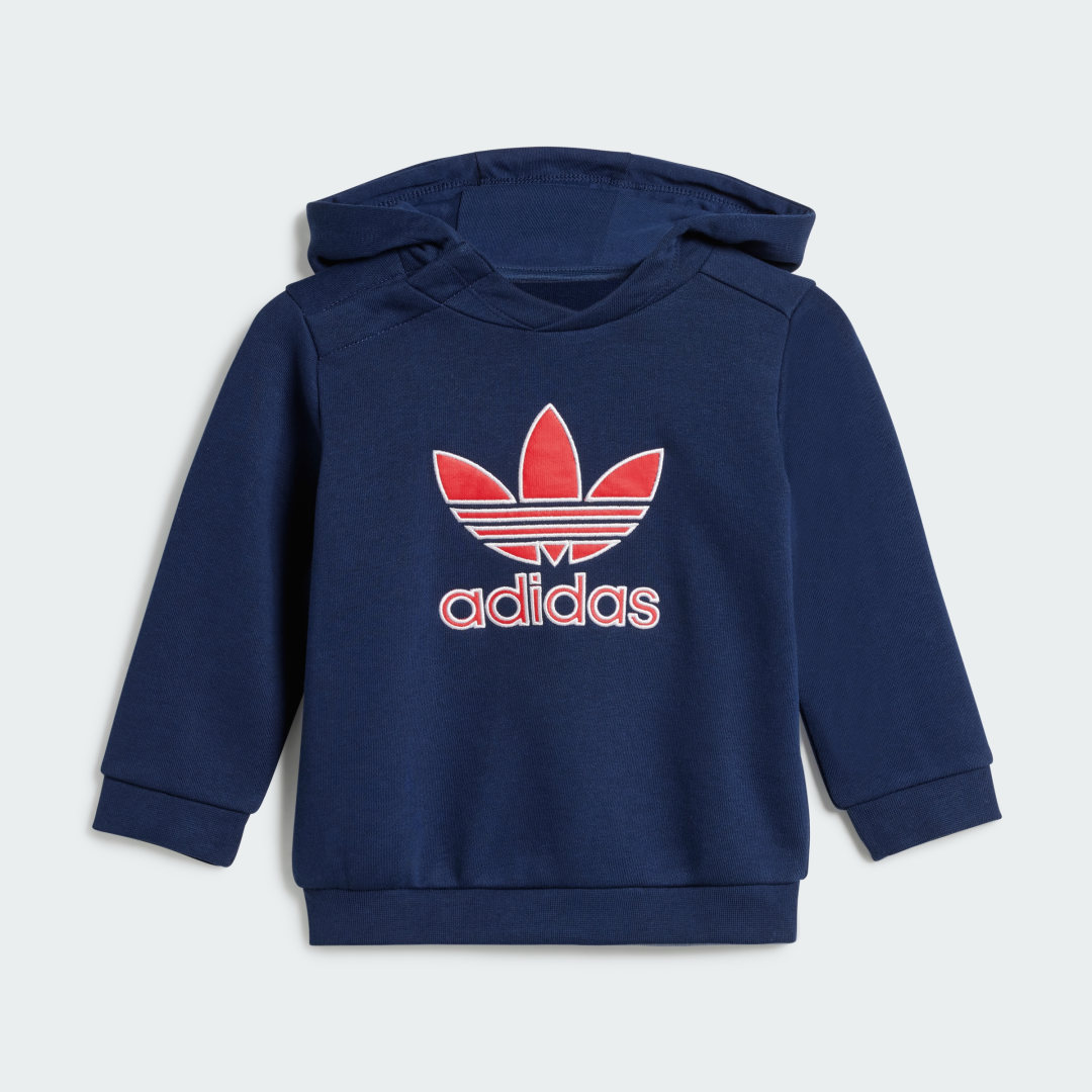 Adidas Hoodie Set Big Logo Execution