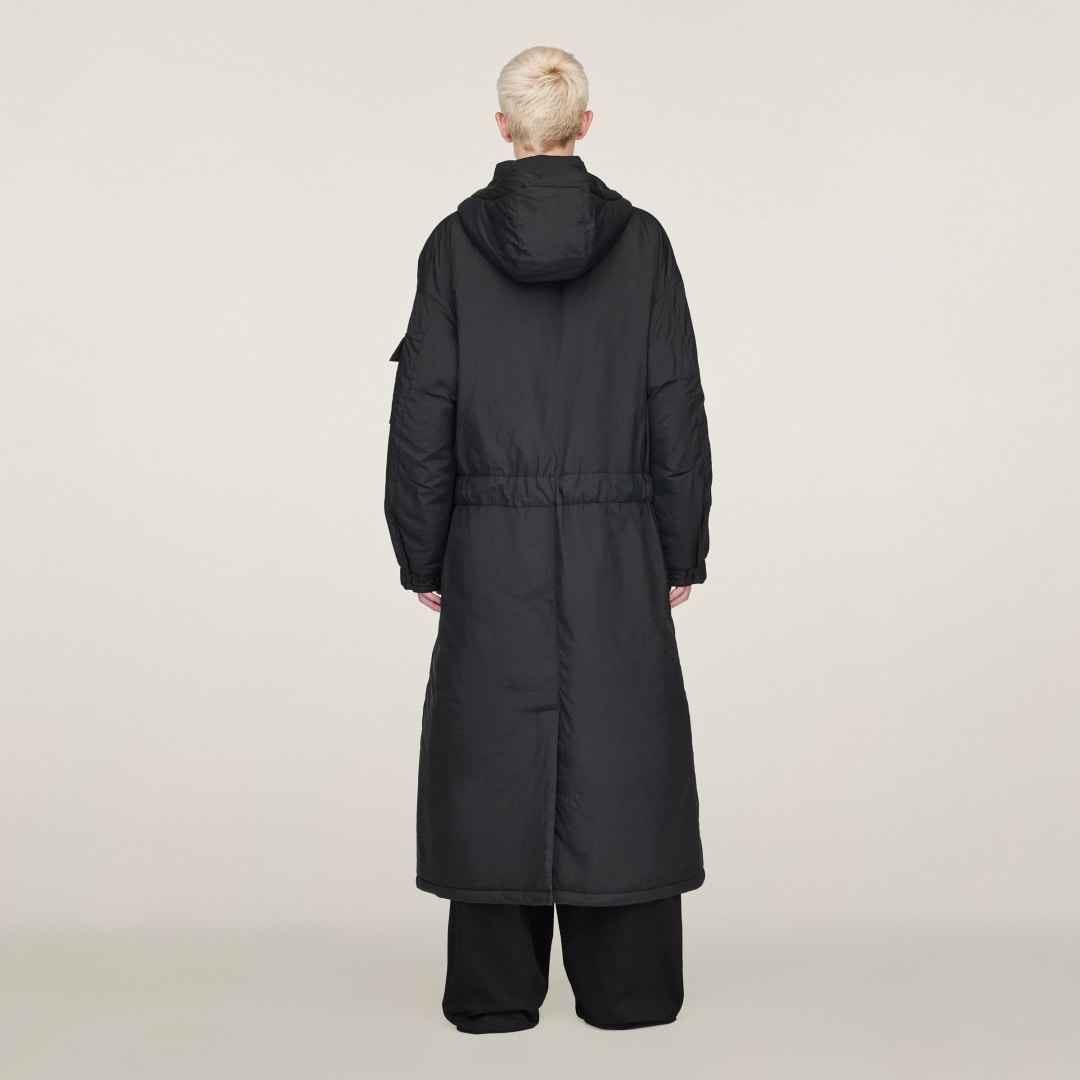 Adidas Y-3 Padded Parka met Capuchon