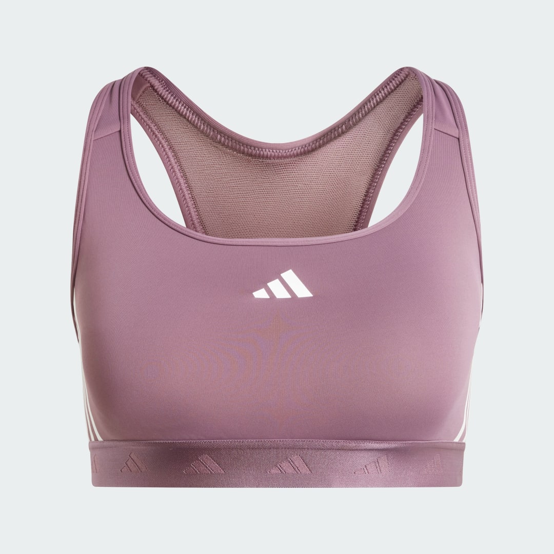 Adidas Powerreact Training Medium-Support Hyperglam Beha