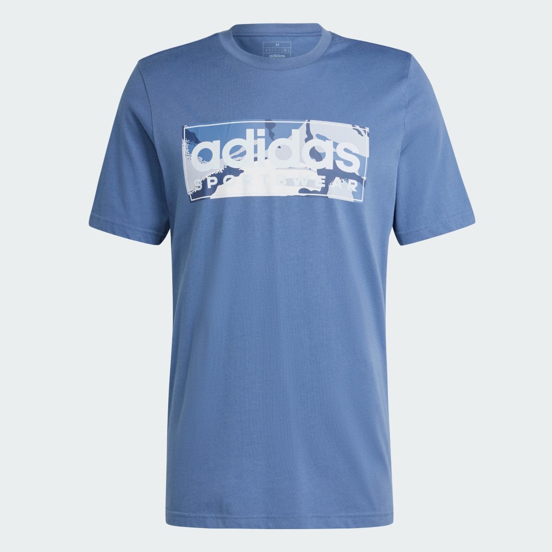 Adidas Sportswear Camo Linear Graphic T-shirt