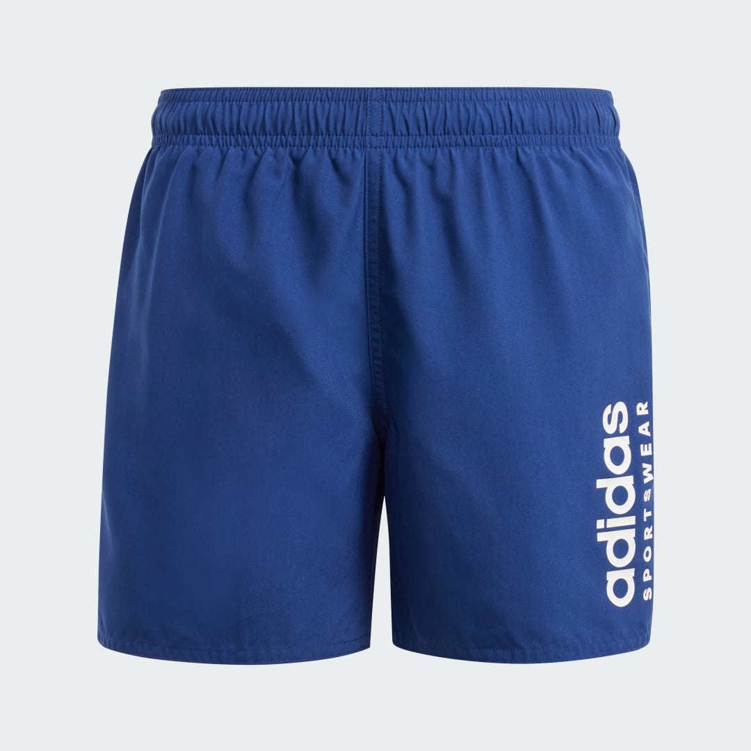 Adidas Perfor ce zwemshort blauw Gerecycled polyester Effen 116