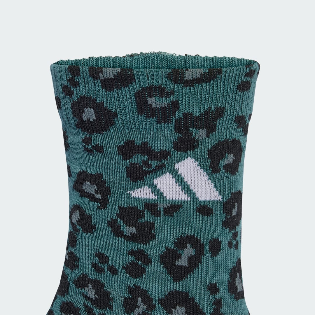 Adidas Leopard Print Sokken 3 Paar