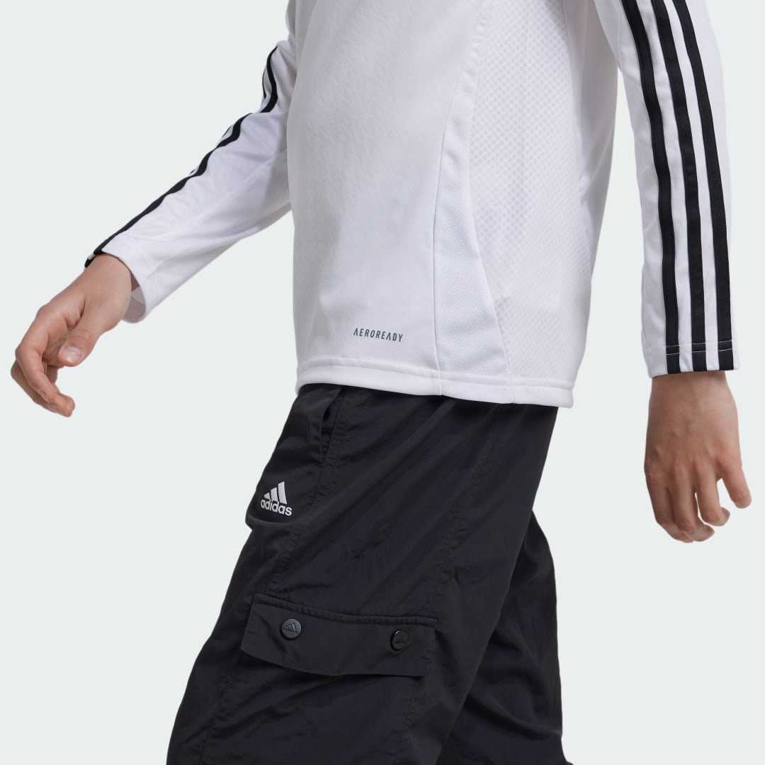 Adidas Real Madrid 24 25 Thuisshirt met Lange Mouwen Kids