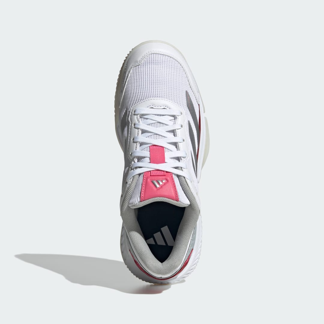 Adidas  sneaker Cloud White / Silver Metallic / Lucid Pink