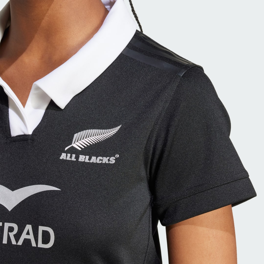 Adidas All Blacks AEROREADY Rugbyshirt met Korte Mouwen