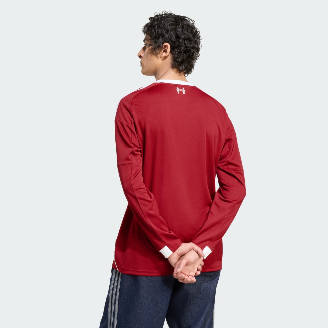 Adidas Liverpool FC 25 26 Thuisshirt met Lange Mouwen