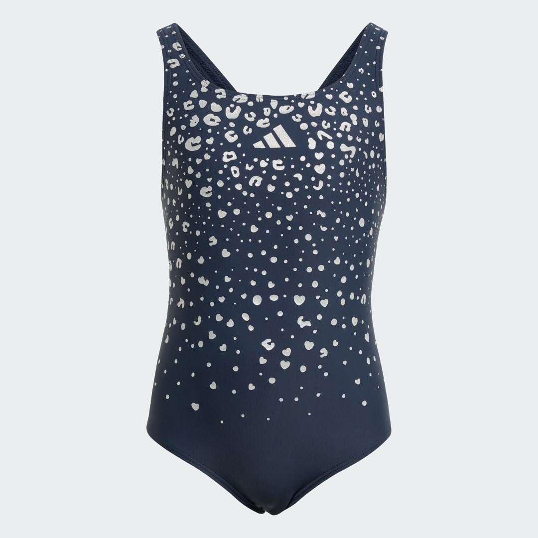 Maillot de bain dos en V scintillant Enfants