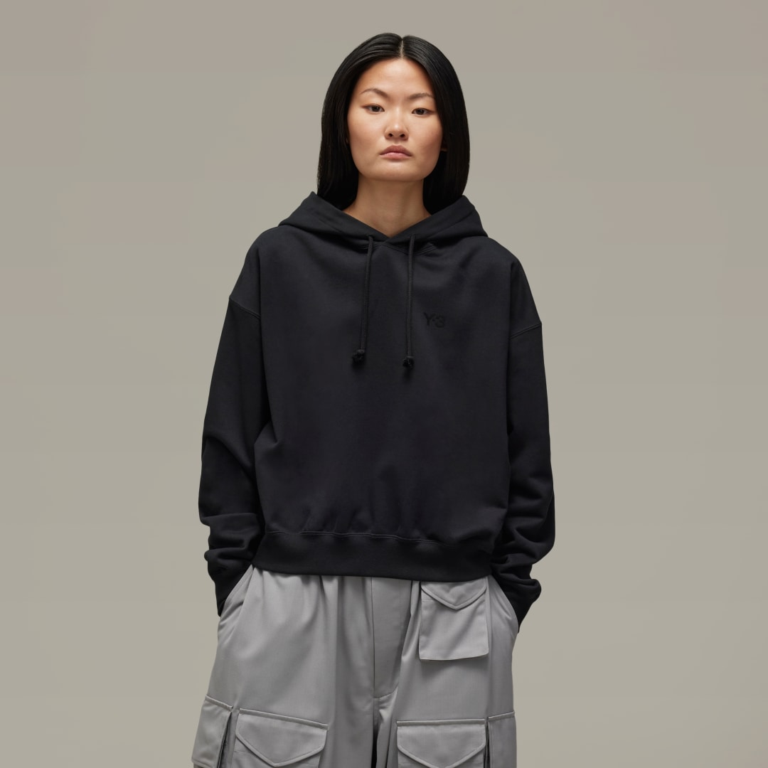 Adidas Y-3 Brushed Terry Boxy Hoodie