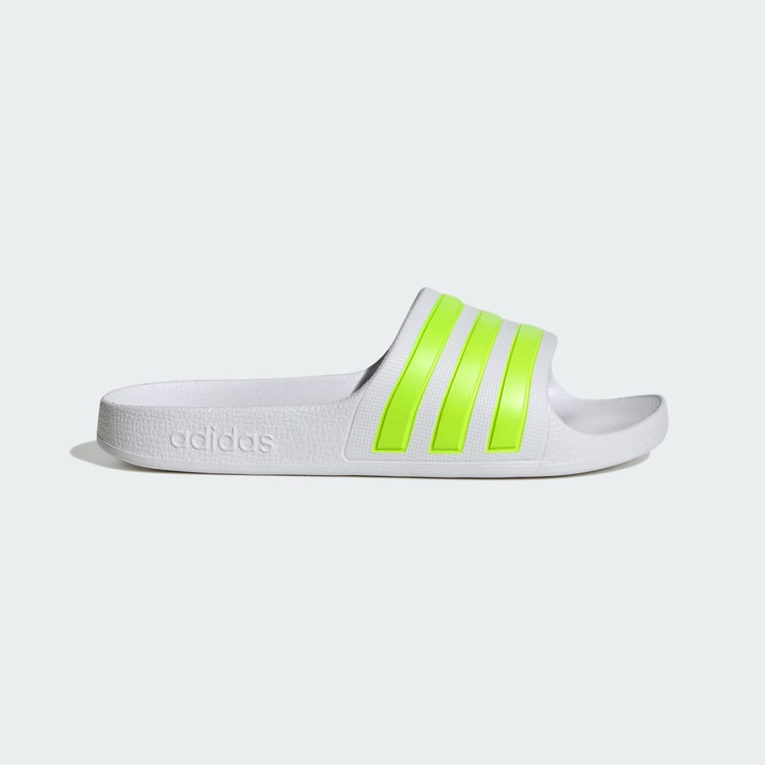 Adidas Adilette Aqua Kids Cloud White / Solar Slime / Cloud White