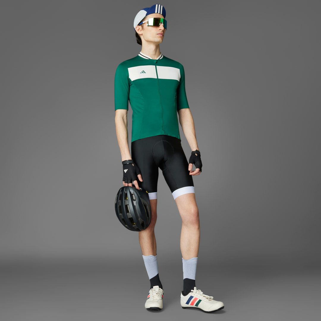 Maillot de cyclisme adidas Heritage Tempo 3 bandes - vue 5
