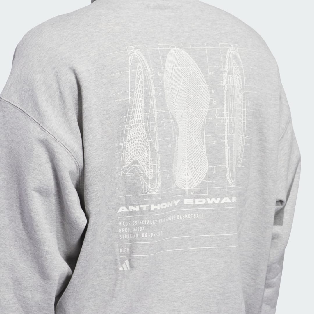 Adidas Anthony Edwards Seasonal Graphic Hoodie
