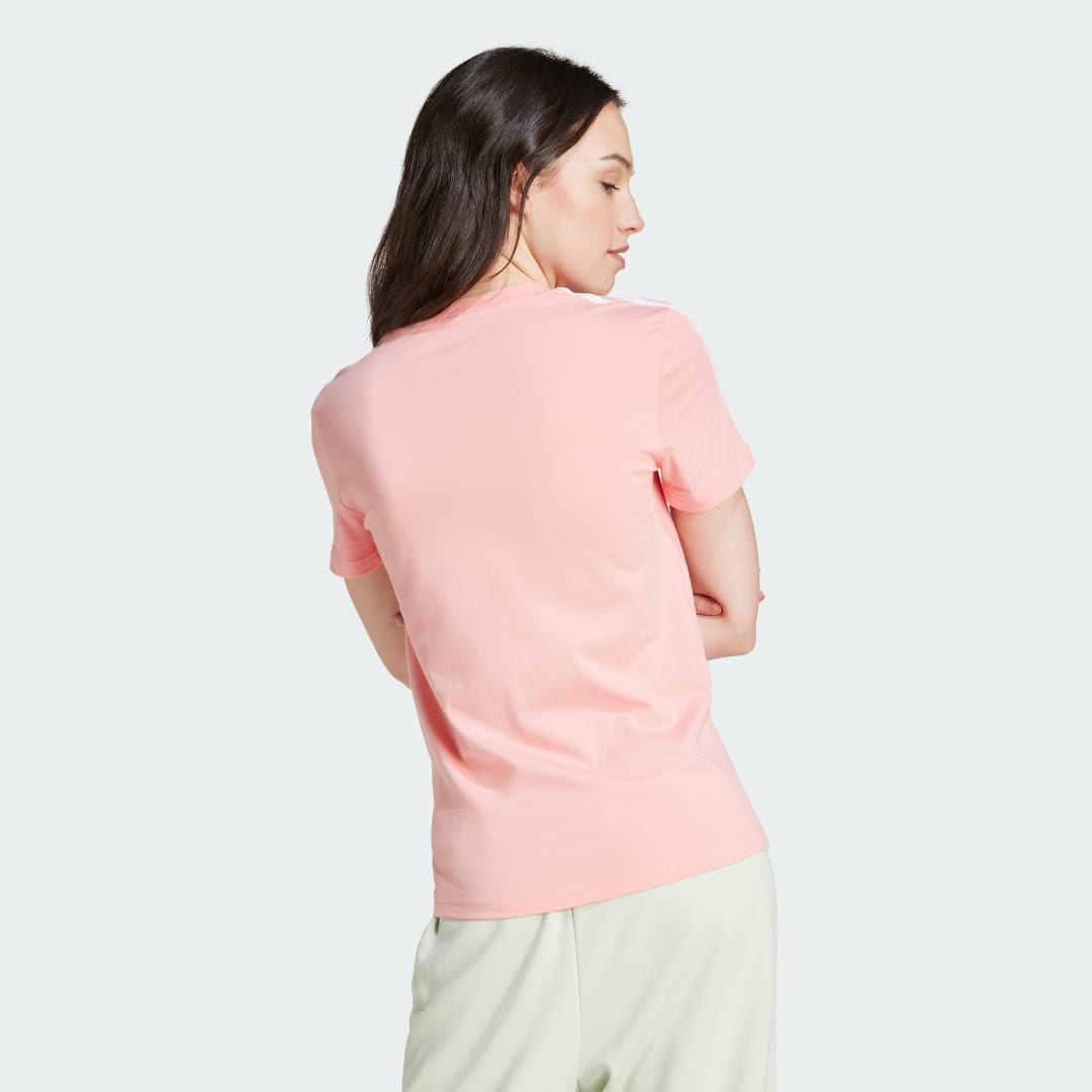 Adidas Essentials Slim 3-Stripes T-shirt