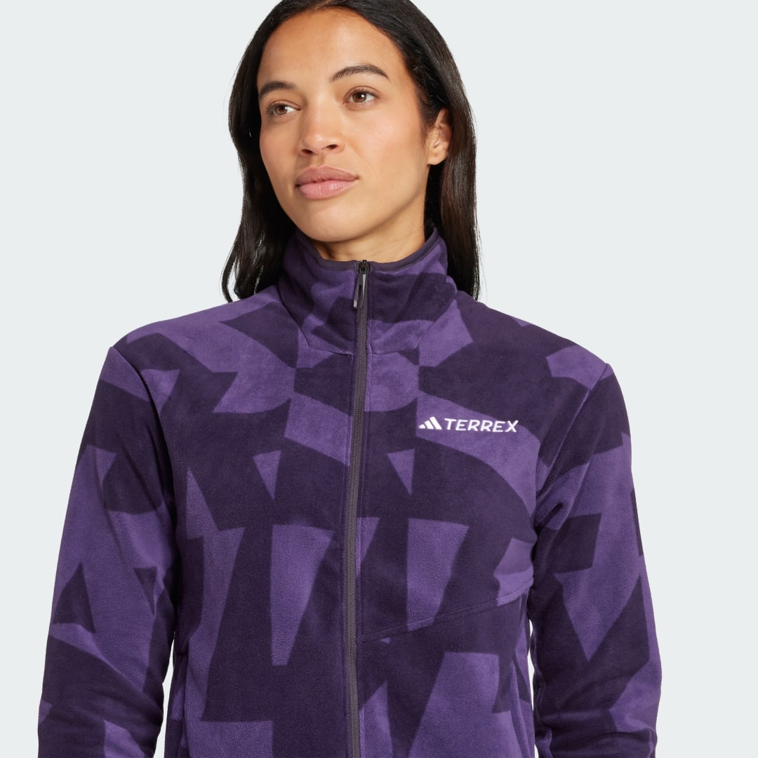 Adidas Terrex Multi Printed Fleece Ritsjack