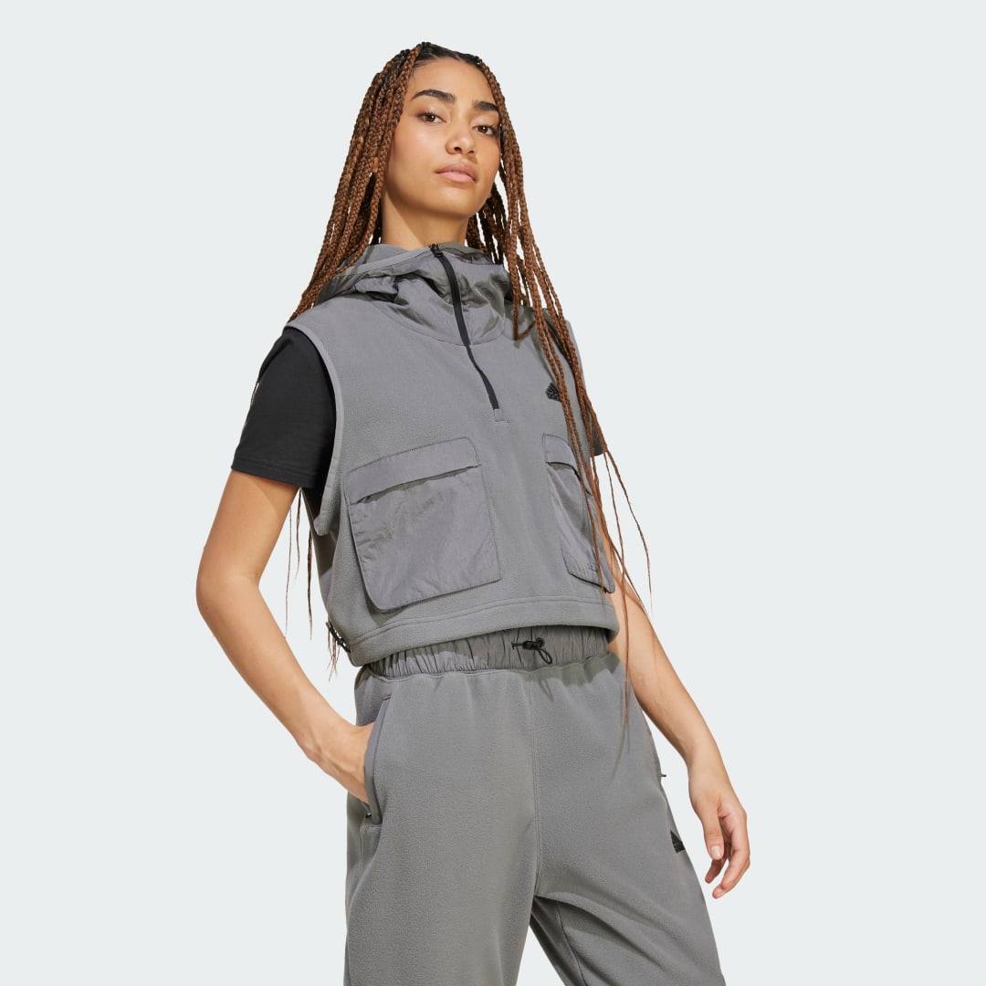 Adidas City Escape Polar Fleece Gilet