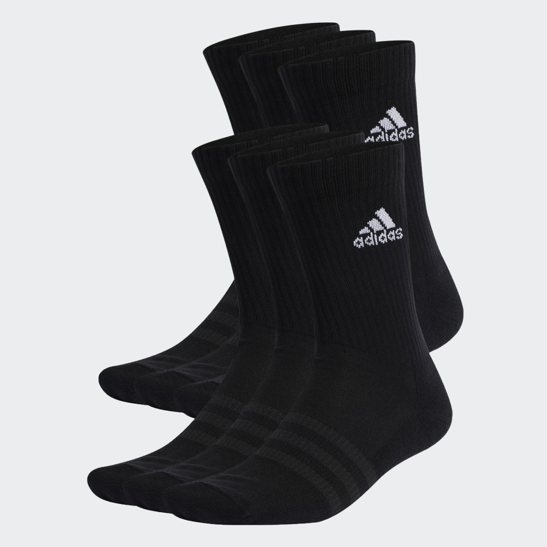 adidas Cushioned Sportswear Crew Socks 6 Pairs Unisex
