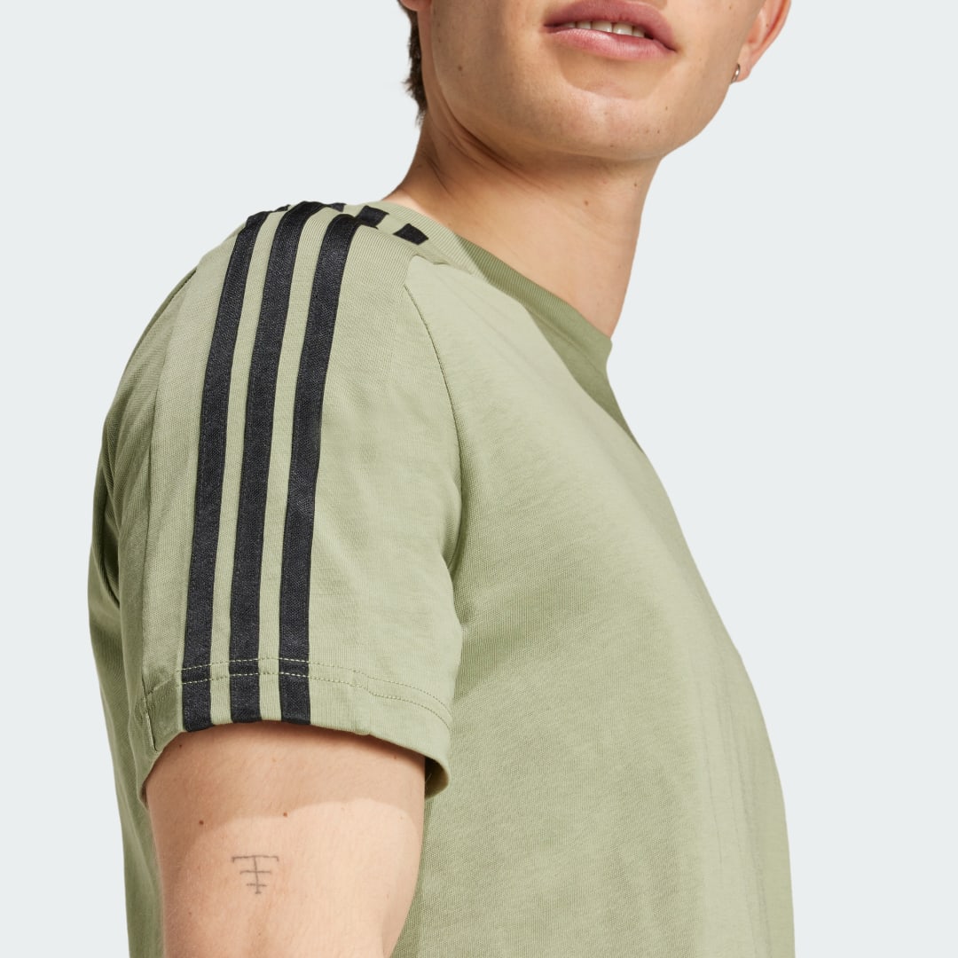 Adidas Essentials Single Jersey 3-Stripes T-shirt