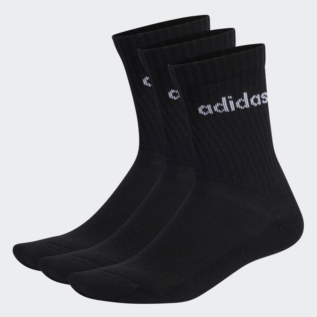 3pk Tennissokker Svart XL