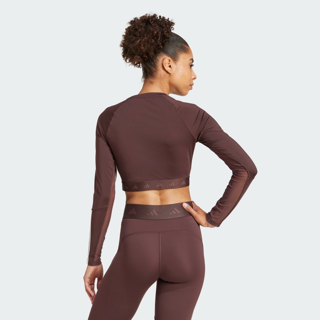 Thumbnail - Hyperglam Training Cropped Longsleeve