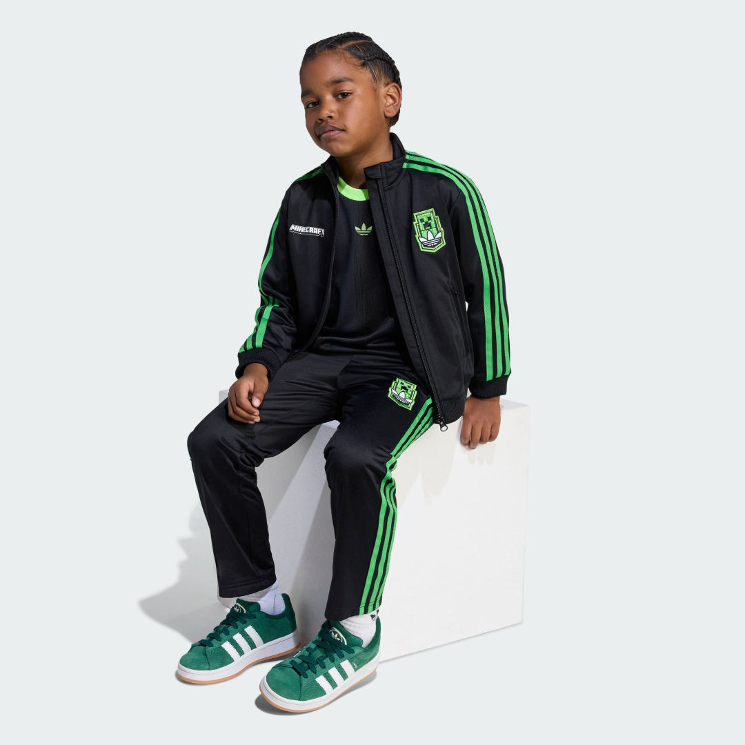 Thumbnail - adidas Originals X Minecraft Firebird Kids Trainingsanzug