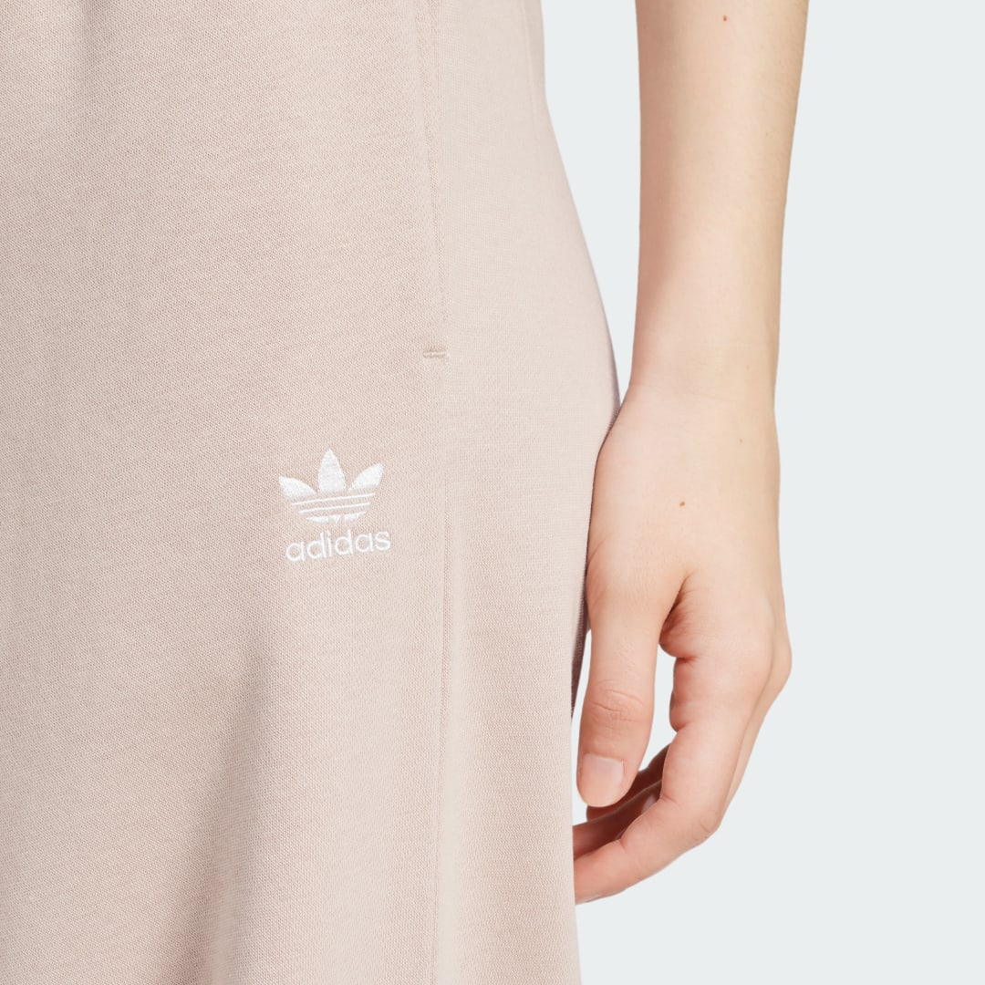 Adidas Wide Leg Fleece Broek