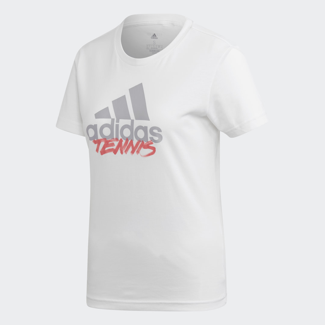 фото Футболка для тенниса logo adidas performance