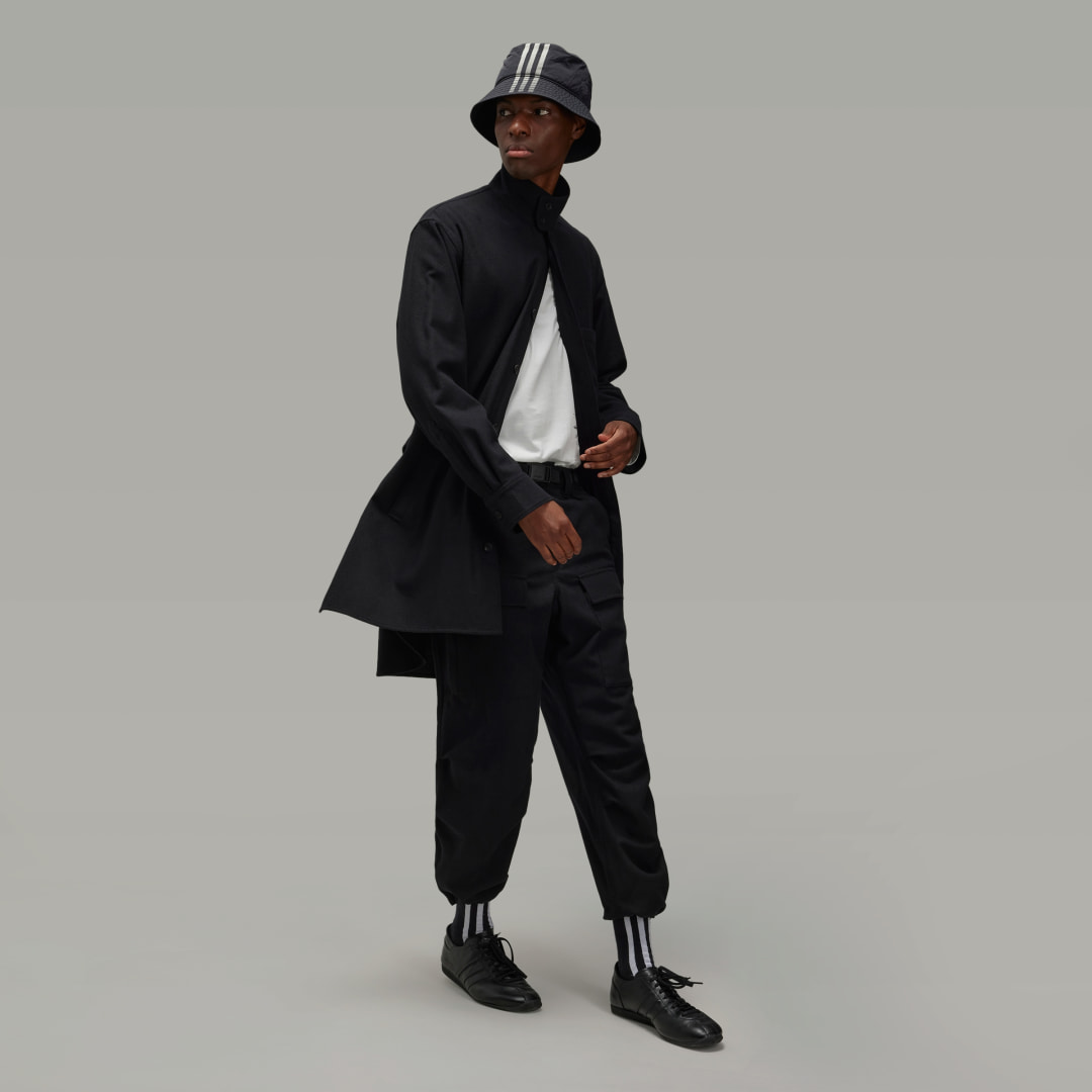 Adidas Y-3 Wool Flannel Overhemd
