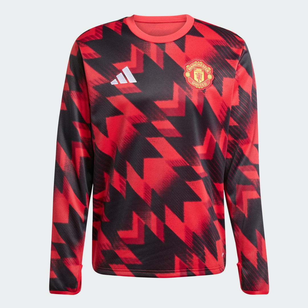 Adidas Manchester United 25 26 Pre-Match Warm Shirt