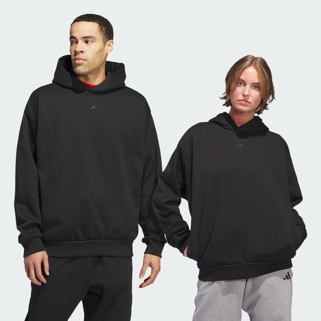Image of Felpa con cappuccio adidas Basketball cod002