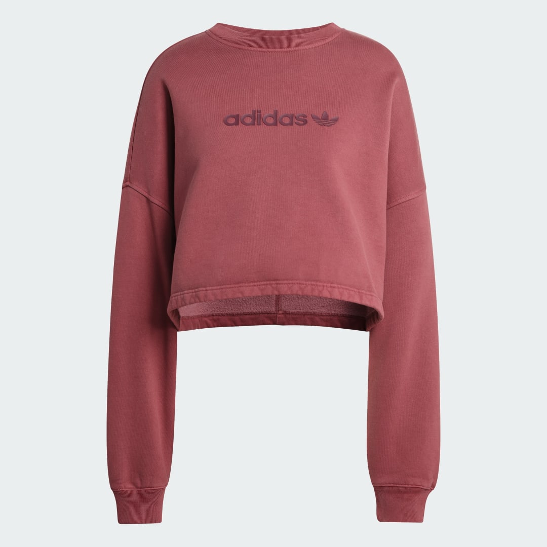 SWEAT SHIRT ESSENTIALS LINEAR CROPPED - vue 4