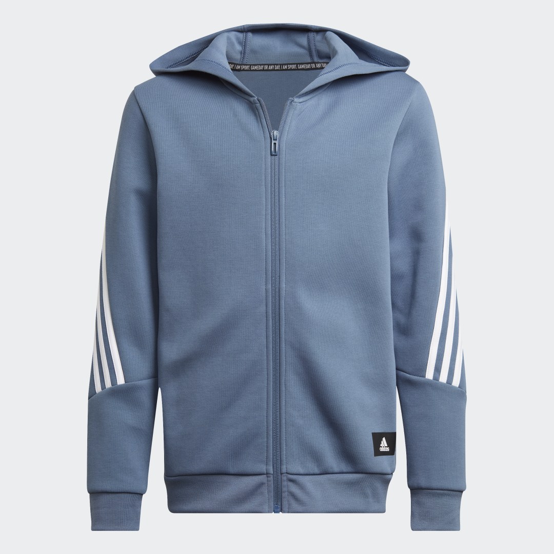 Image of Felpa con cappuccio Future Icons 3-Stripes Full-Zip cod002