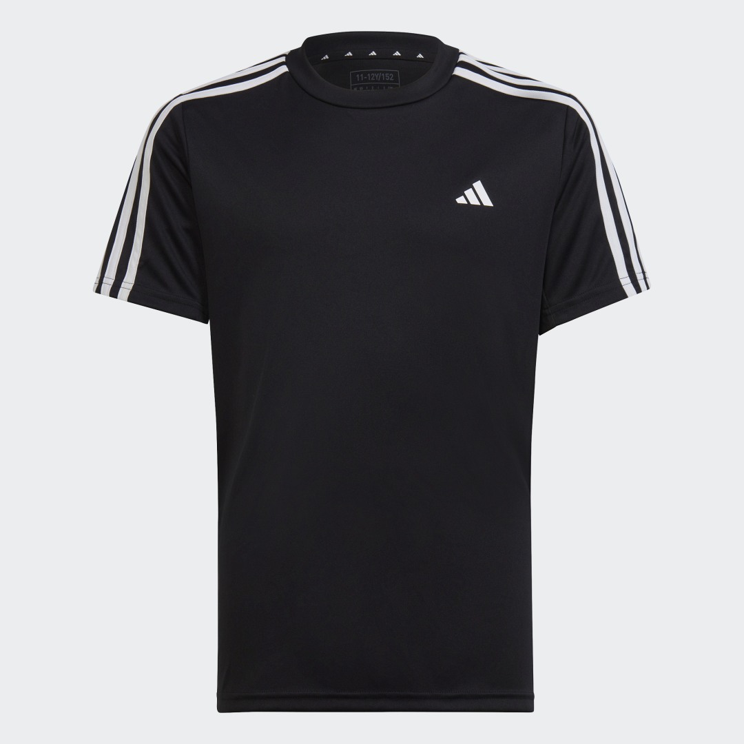 

adidas Camiseta Train Essentials AEROREADY 3 Rayas Ajuste Clásico Niño, Blanco