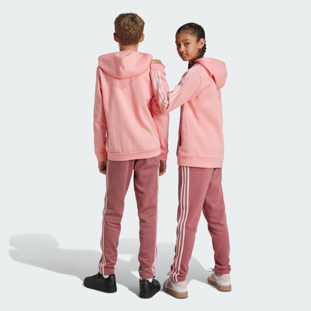 Adidas Tiberio 3-Stripes Colorblock Fleece Trainingspak Kids