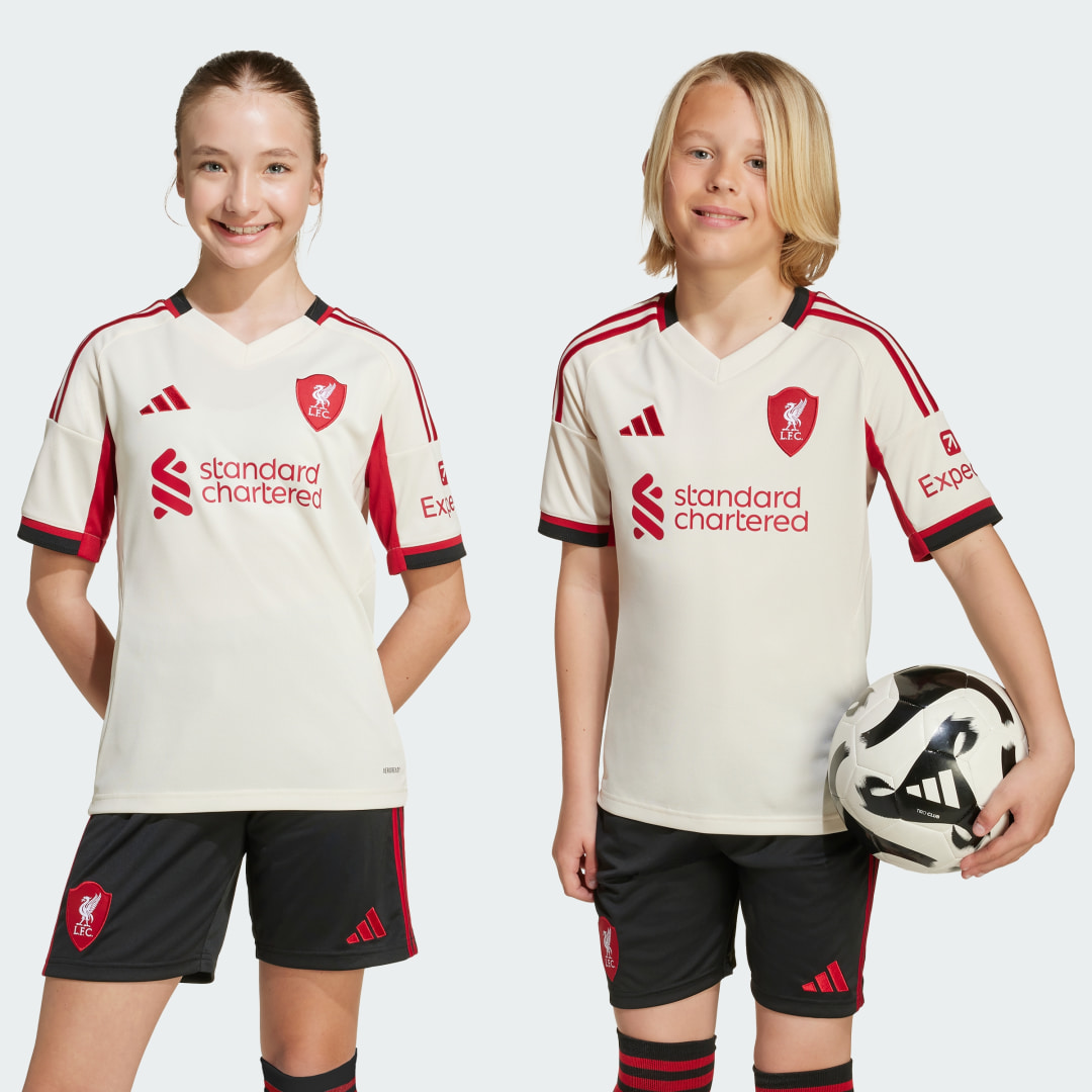 Adidas Liverpool FC 25 26 Uitshirt voor kinderen