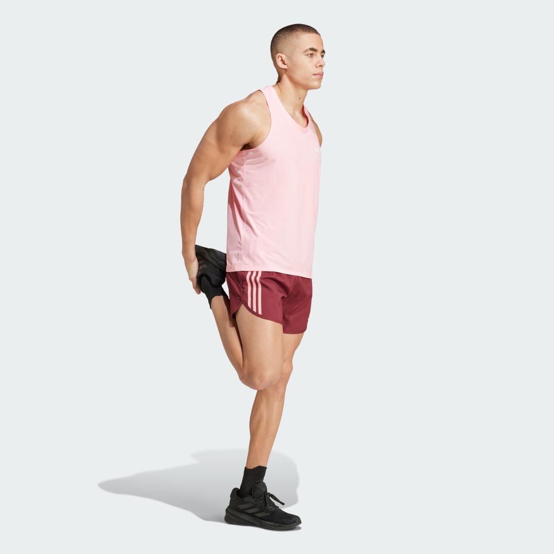 Adidas Own the Run 3-Stripes Shorts