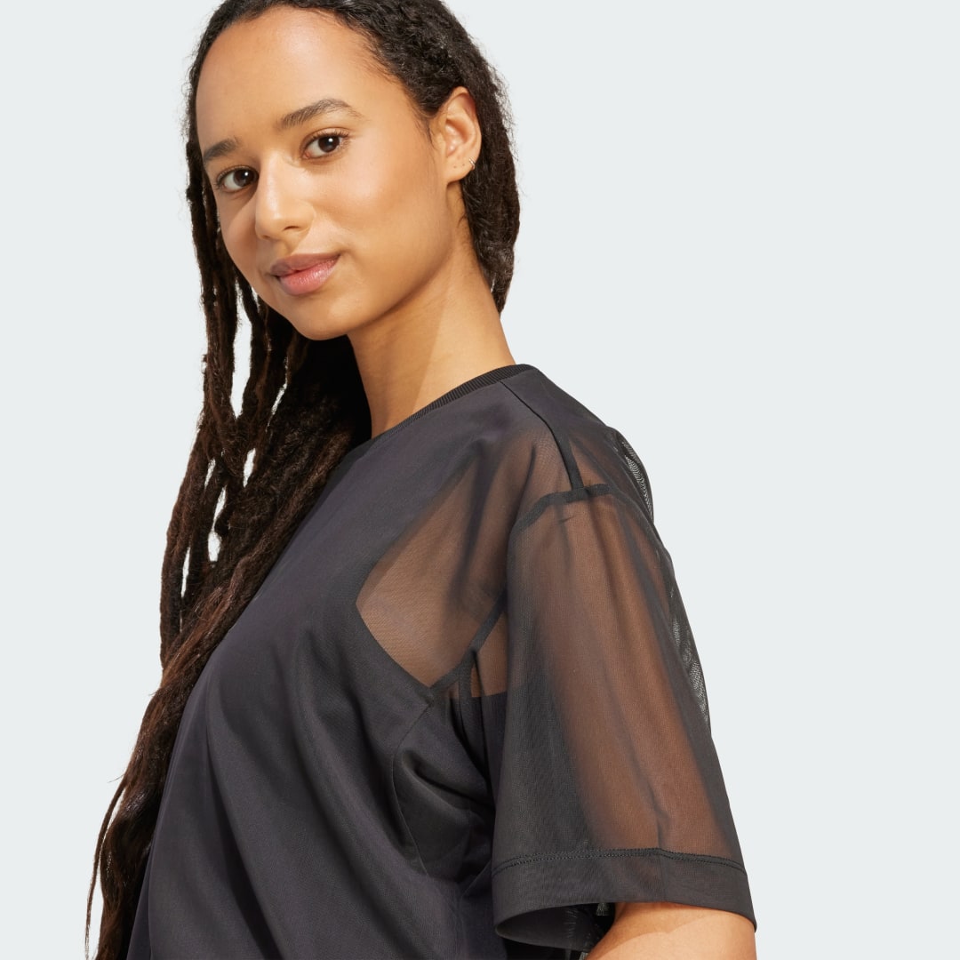 Adidas Soft Lux Mesh T-shirt
