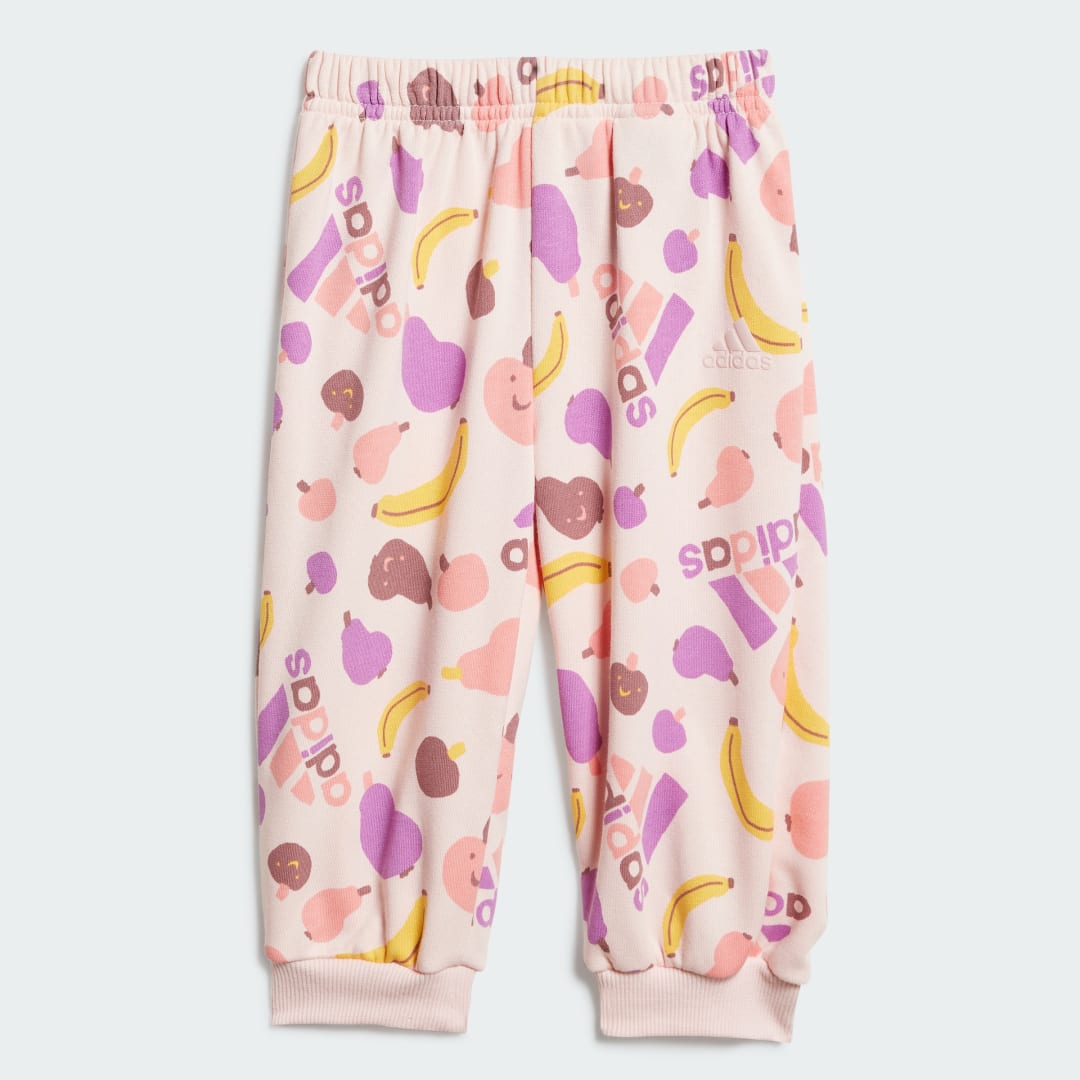 Adidas Essentials Allover Print Joggingpak Kids