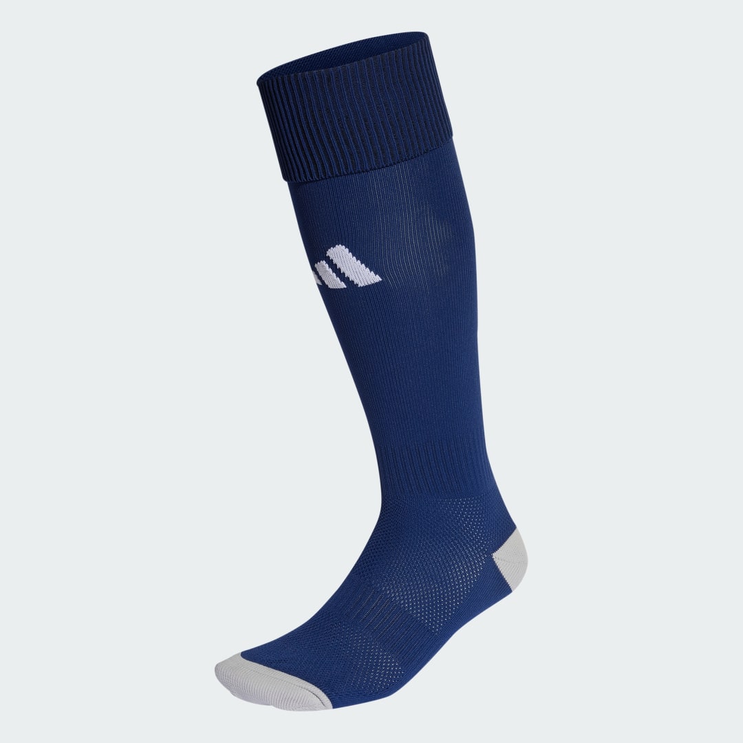 adidas Milano 23 Sock, fotballstrømper unisex Team Navy Blue 2/whi