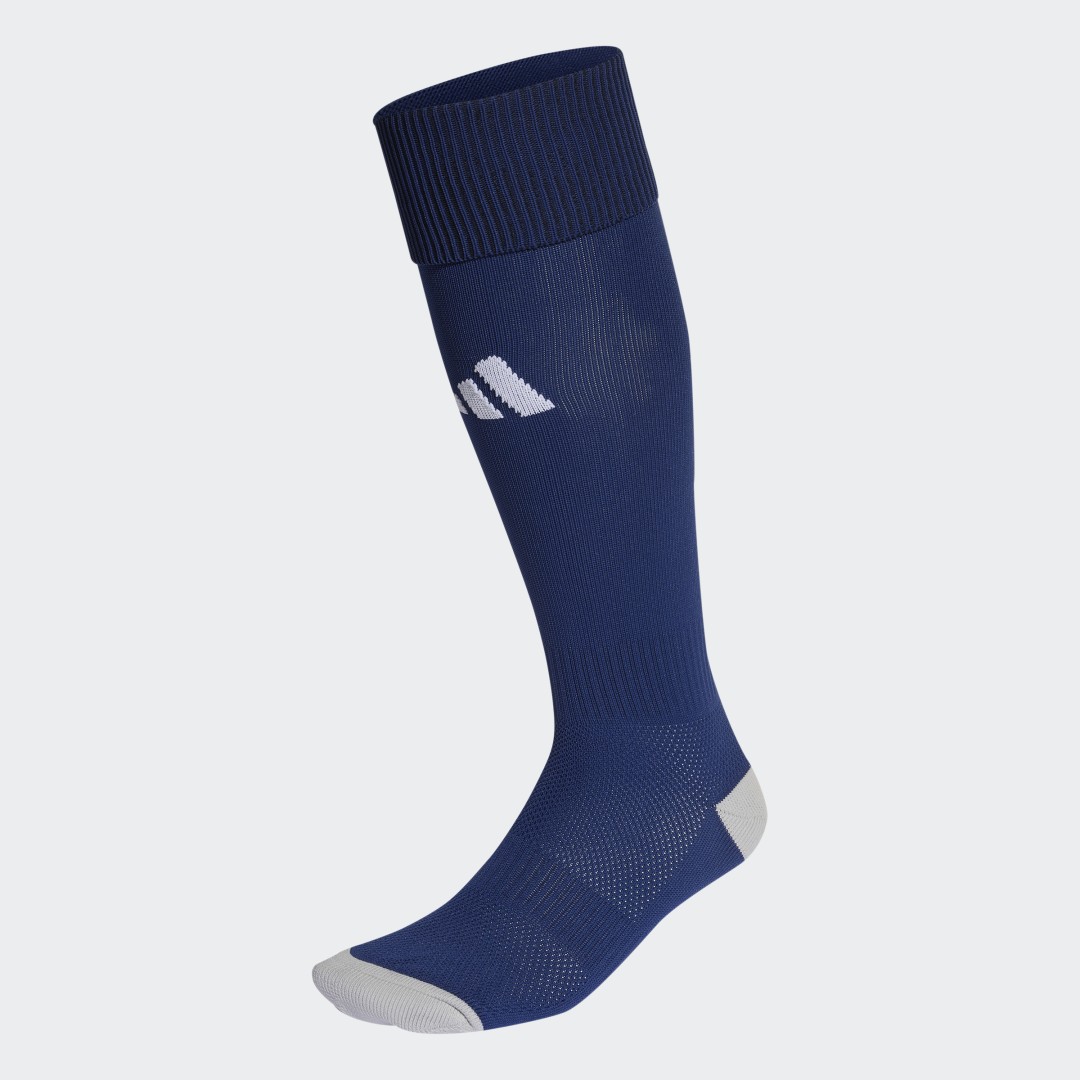 adidas Milano 23 Sock, fotballstrømper unisex Team Navy Blue 2/whi