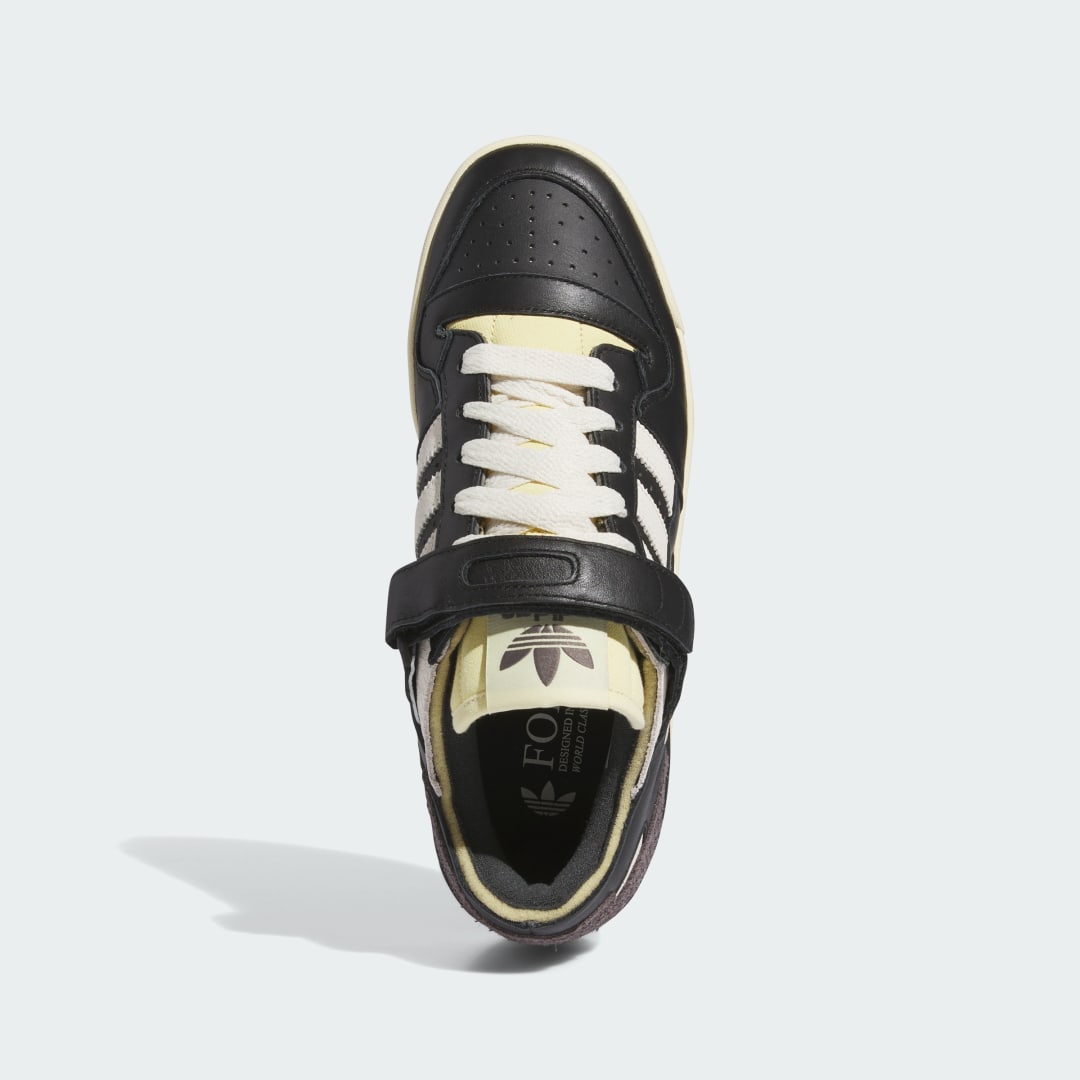 Adidas Forum sneaker Core Black / Cream White / Easy Yellow
