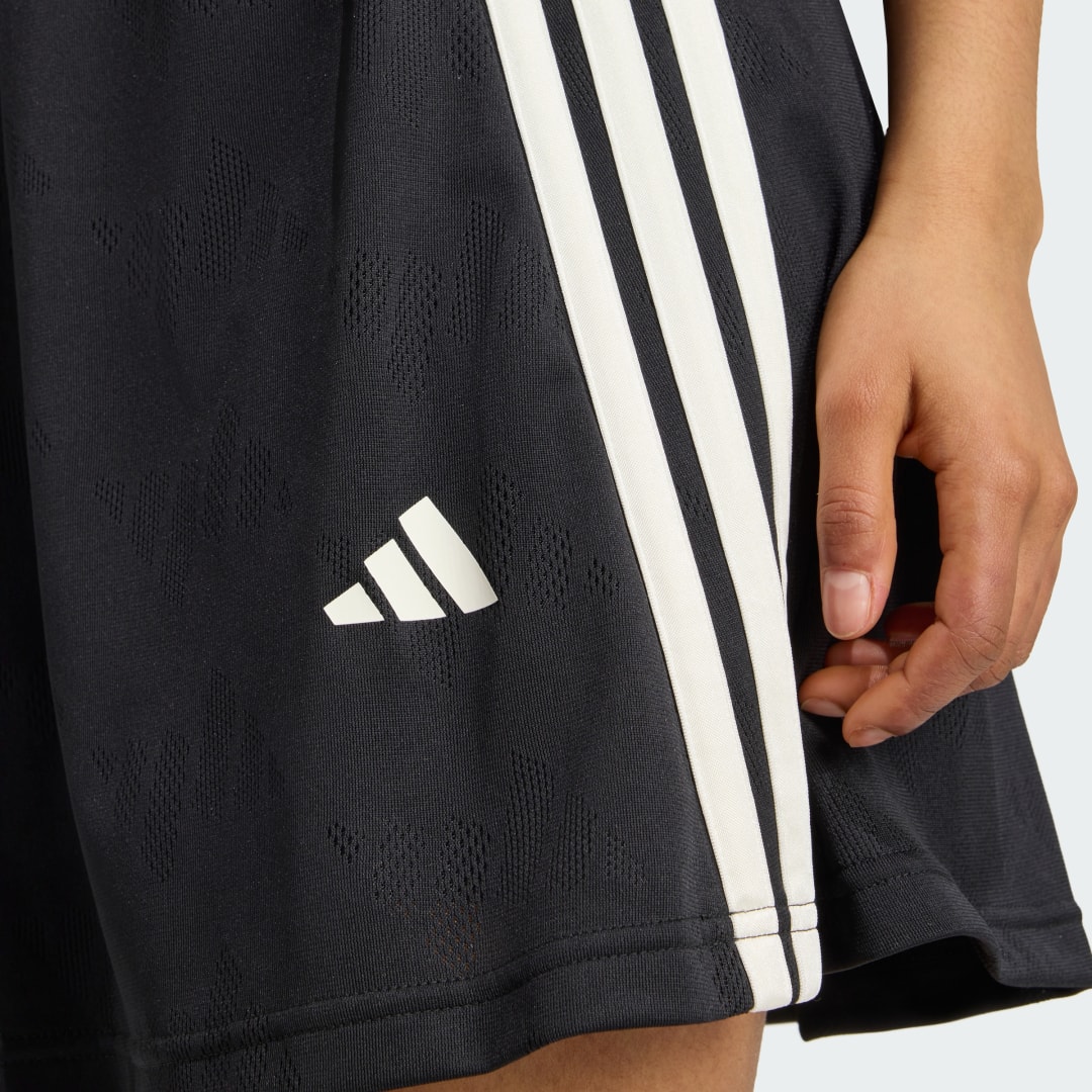 Adidas Stadium 3-Stripes Tennis Inspired Jacquard Rok met Short