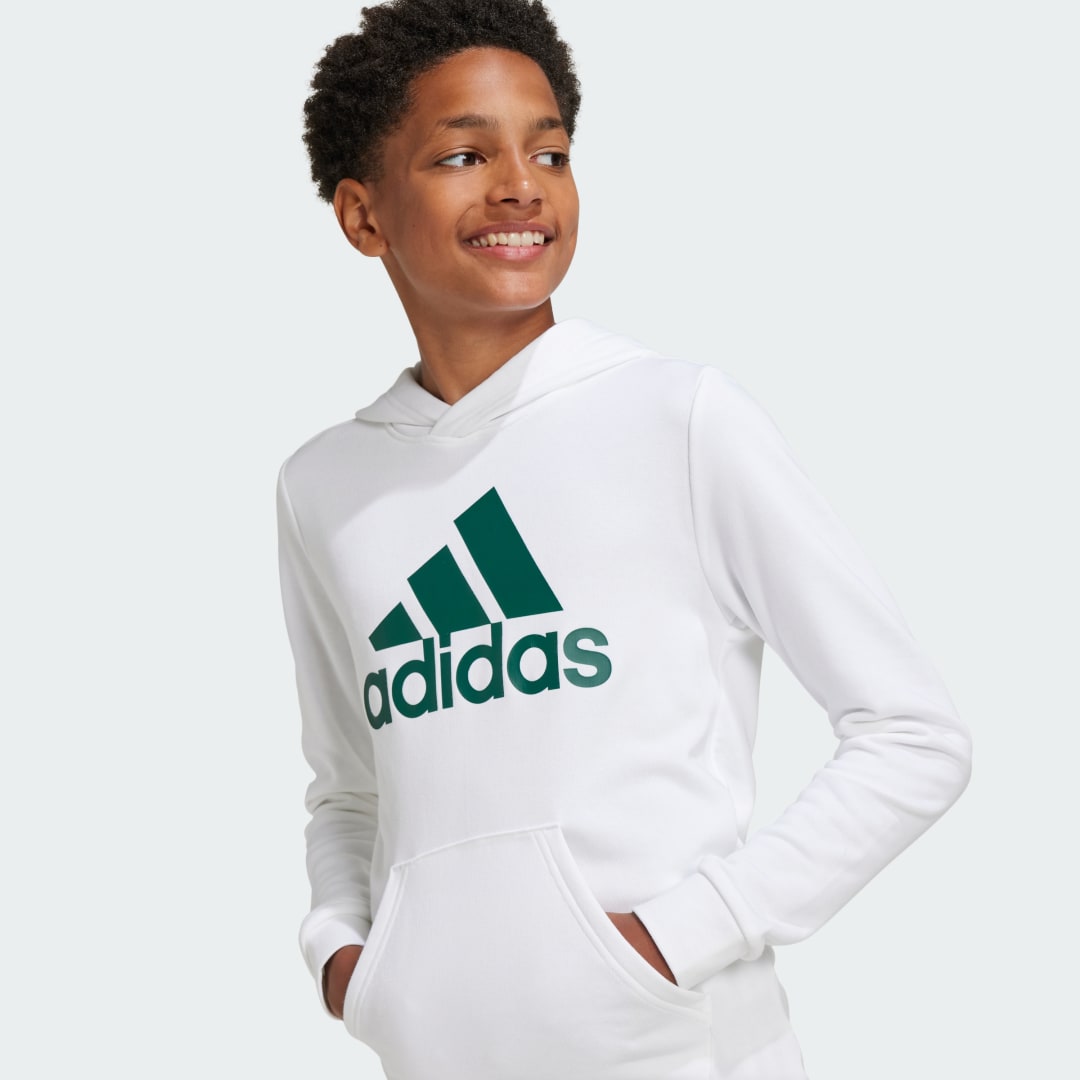 Adidas Big Logo Essentials Katoenen Hoodie