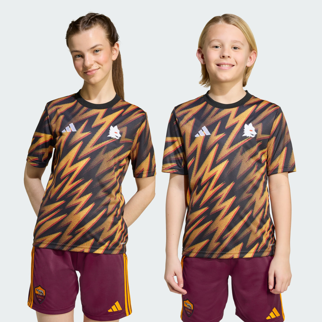 Maillot d'échauffement AS Roma 2526 Enfants