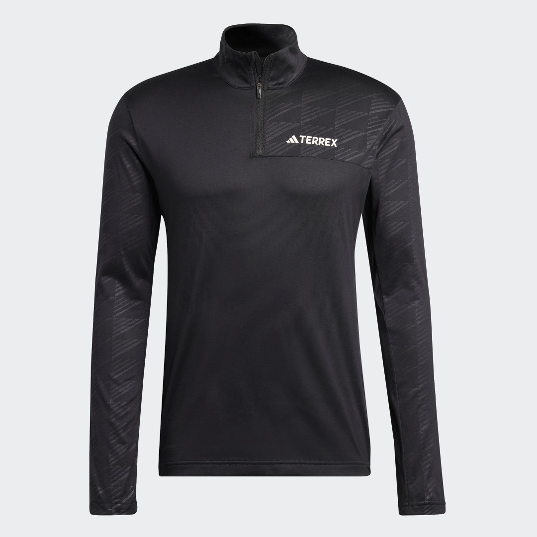 T shirt manches longues à demi zip Terrex