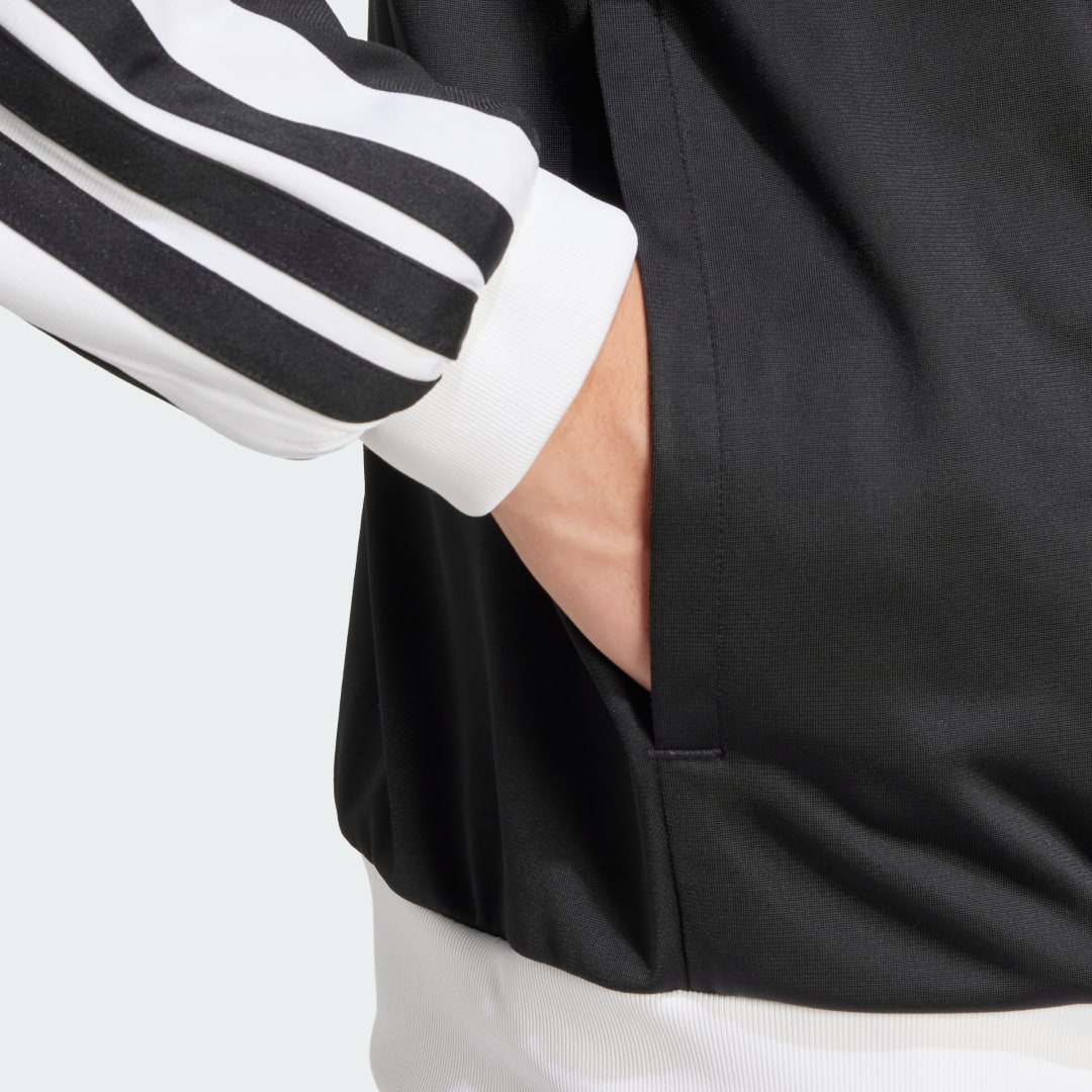 Adidas 3-Stripes Tricot Regular Fit Colorblock Trainingsjack
