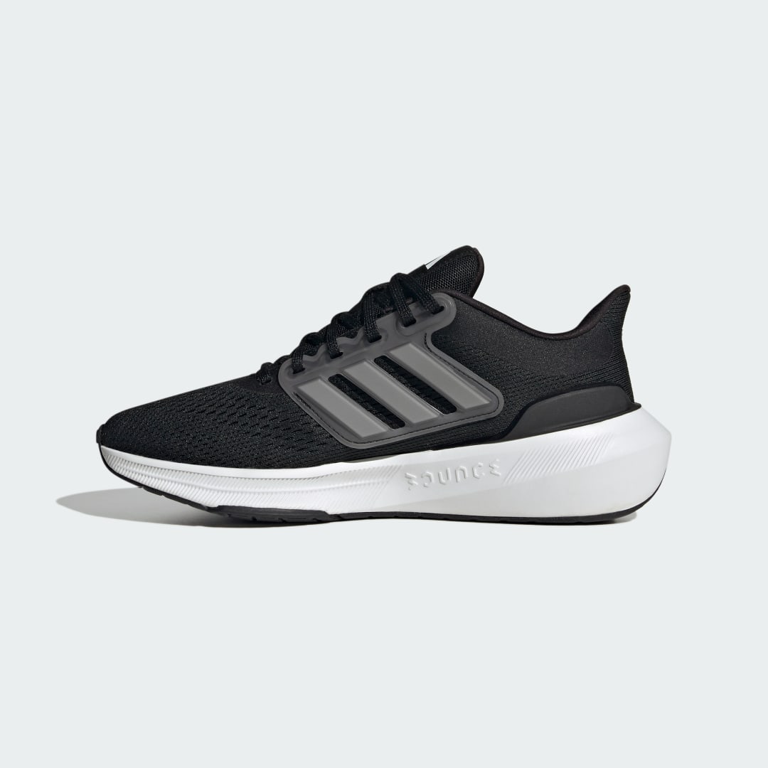

adidas Tenis Ultrabounce Mujer, Negro/blanco/negro